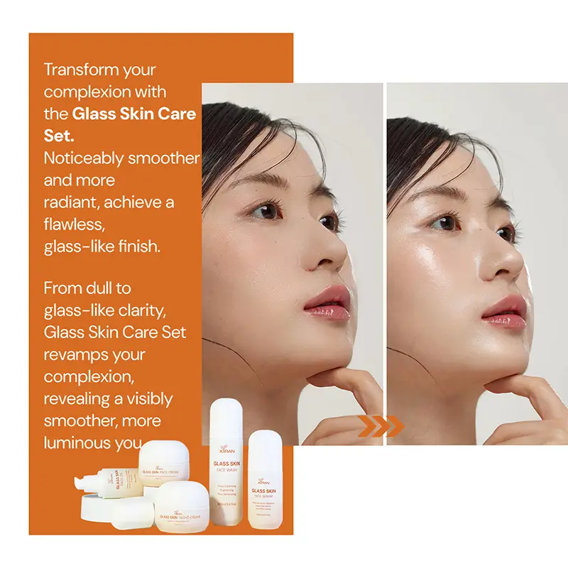 Private Label Glass Skin Care Set